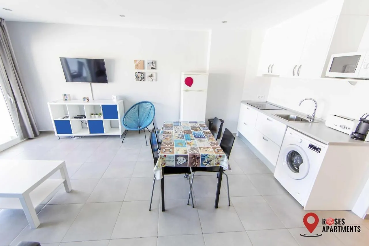 Roses Apartments Ocean 2 Habitaciones Vista Mar Lateral