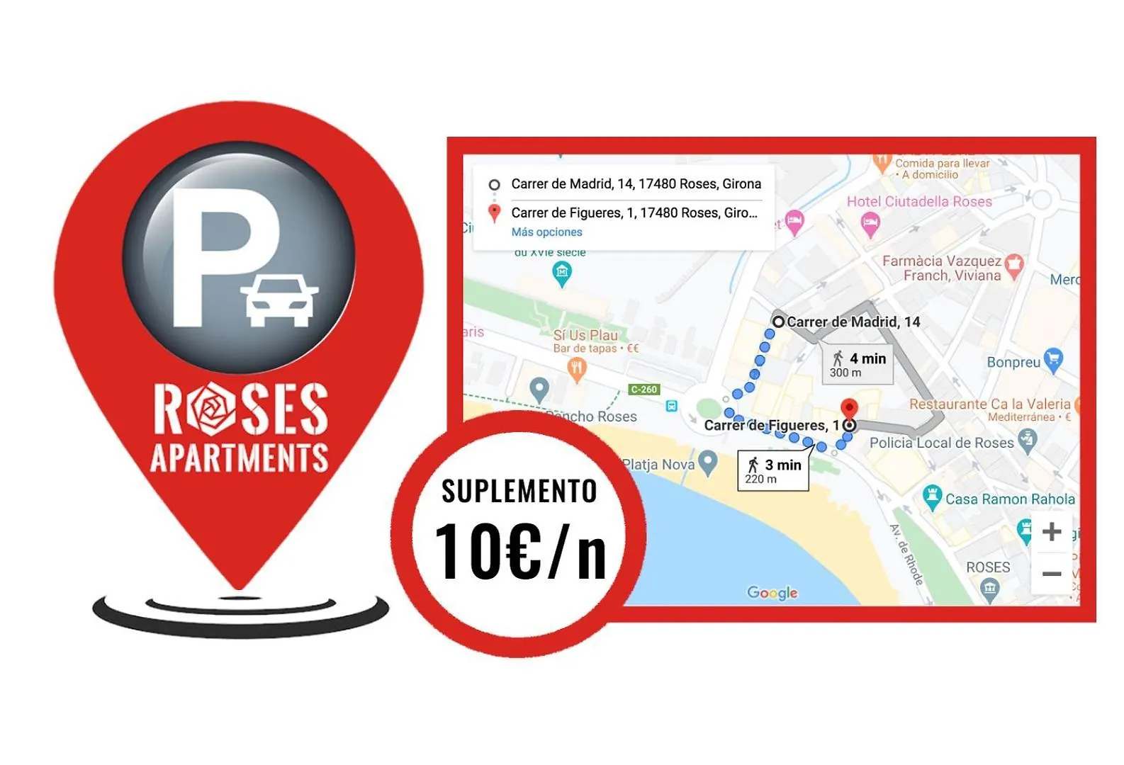 Roses Apartments Ocean 2 Habitaciones Vista Mar Lateral إسبانيا